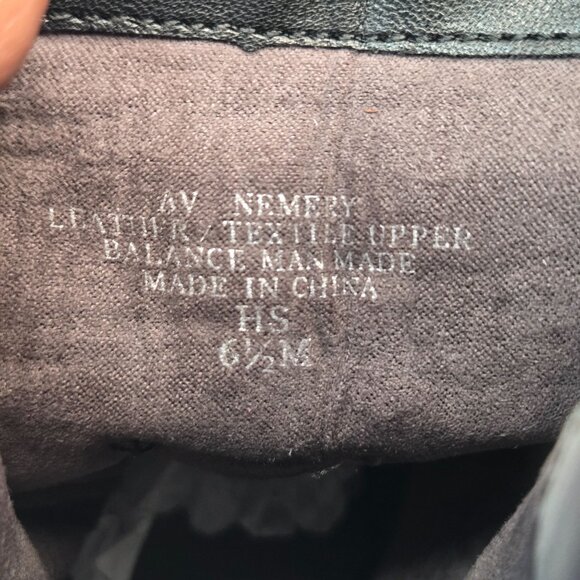 Victorian Ankle Boots Leather Chain Stud Block Heel Whimsigoth Pointy Bootie 6.5 - Picture 8 of 14